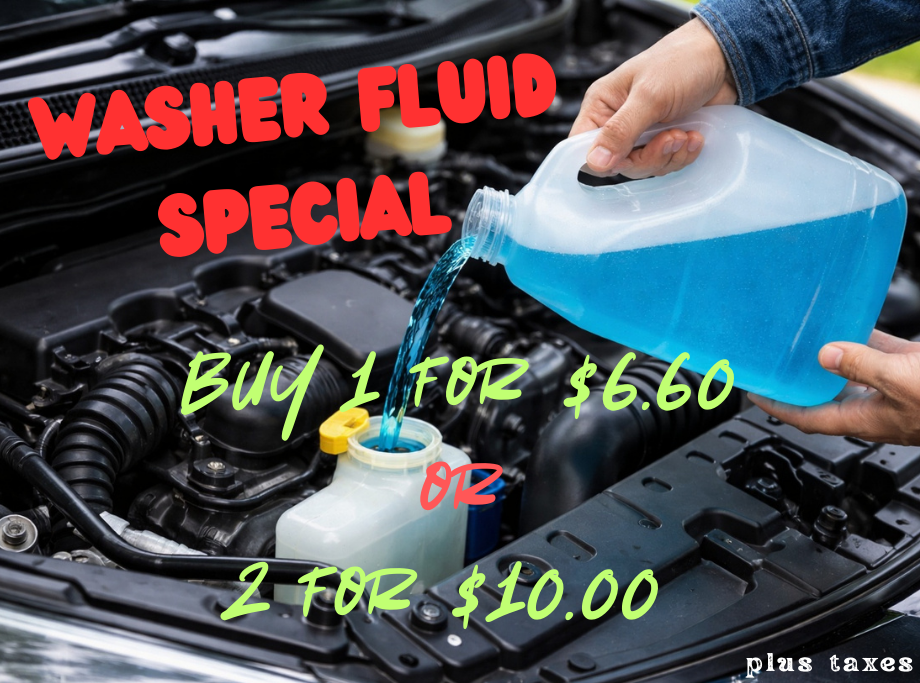 Washer Fluid Special